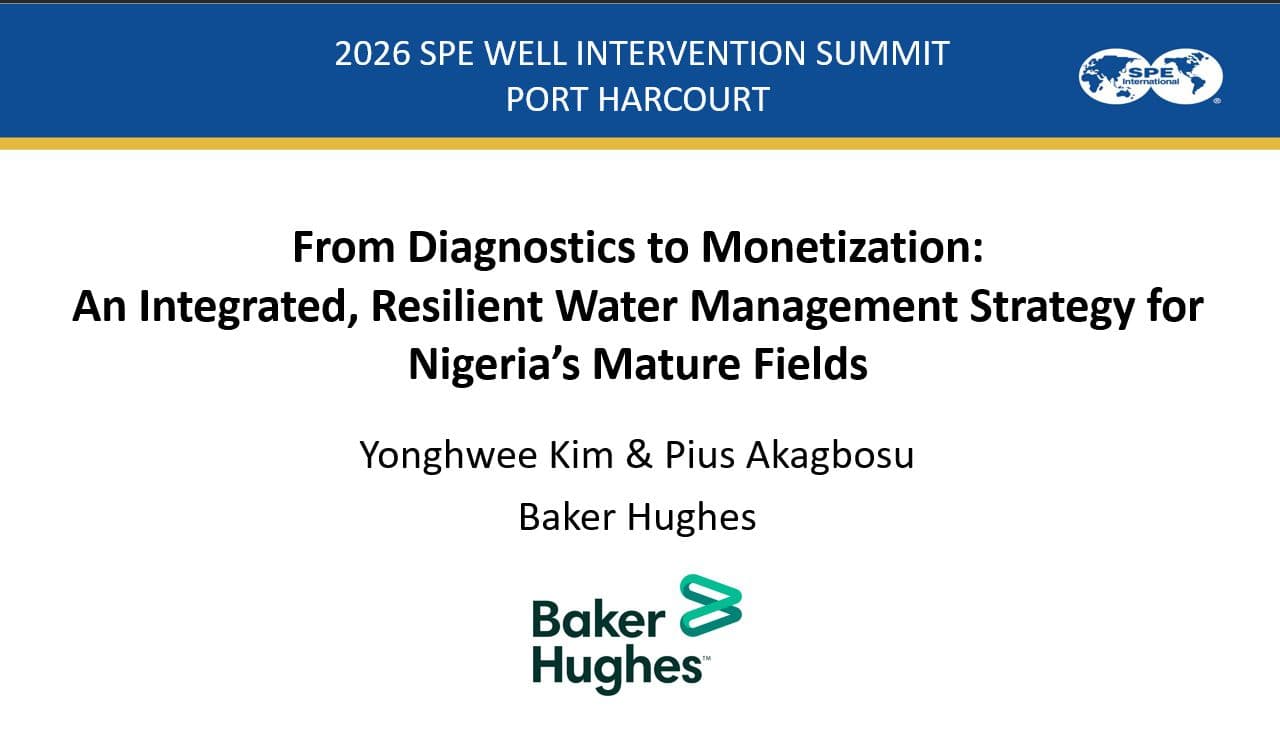 From Diagnostics to Monetization: An Integrated, Resilient Water Management Strategy for Nigeria's Mature Fields